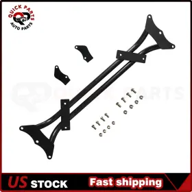 6372rtsc-b Quickparts Rear Shock Mount Crossmember For 1963 - 1972 Chevy C10 Truck Totally Tubular