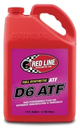 30705-4 Red Line Synthetic Oil Transmission D6 Atf 1 Gallon - Case Of 4