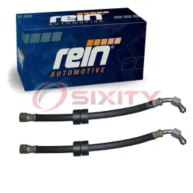 Sx-v7t9 Rein 2 Pc Transmission Oil Cooler Hoses For 1994-1998 Mercedes-benz Sl500 Hl