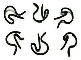 3749084 Retro-motive 4 Four Speed Shifter Rod Clips For Gm And Chevy Qty-6 #904bb