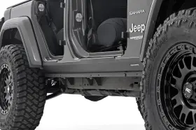 Tc13024 Rough Country Rocker Sill Plates For 2018-2024 Jeep Wrangler Unlimited -
