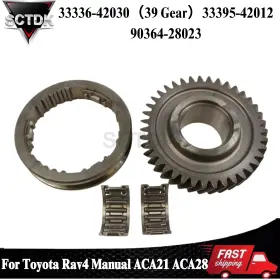 33336-42030 Sctdktech For Toyota Rav4 Manual Aca21 Aca28 5th Gear Repair Kit 39 Teeth