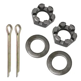 Se-tc14-211 Seasail Trailer Nut Kit With 1 Inch Washers And 2.25 Cotter Pins Shaft Spindle Nuts