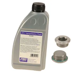 Tf-0870 Shell S-tech Oem 83 22 397 244 Transfer Case Fluid 1 Liter Sae 75w Drain Fill Plugs For Bmw