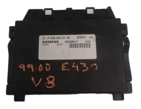 A0255452132 Siemens 99-01 Mercedes Benz Clk 430 Transmission Control Unit Tcu A 025 545 21 32