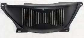 8607blk Srn Black Aluminum Finned Chevy Th350 Th400 350 Flywheel Flexplate Dust Cover Return