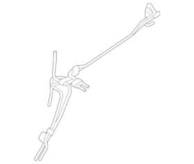 Subaru 21619aa091 Genuine Automatic Transmission Oil Cooler Tube