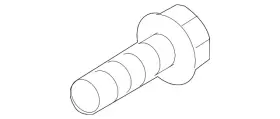 904740011 Subaru Genuine Fender Bolt