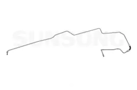 Assembly-4r100 Sunsong North America 5801179 Automatic Transmission Oil Cooler Hose