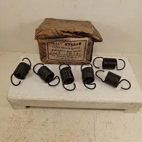 573318 The Bowman Products Co. Nos Lot Of 6 Clutch Release Spring 1936-1968 Mopar Chrysler Dodge Plymouth