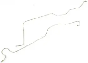 Btc6601s The Right Stuff Detailing 1966-67 Impala / Full Size Small Block Stainless Steel Transmission Cooler Lines