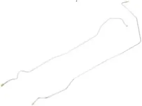 Ftc6702 The Right Stuff Detailing 67-69 Firebird Trans Cooler Lines Powerglide Steel