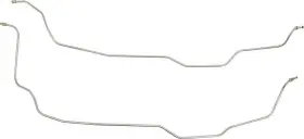 Ftc7005s The Right Stuff Detailing 1970-74 Camaro With Th350/th400 Stainless Steel Transmission Cooler Lines 1/2 Inch