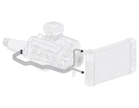 Qtc6502 The Right Stuff Detailing 65 Buick Lesabre Auto Trans Oil Cooler Tube