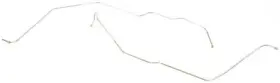 Ttc6704s The Right Stuff Detailing 67-69 Trans Cooler Lines Stainless Steel Fits Th350 And Th400