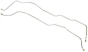 Xtc7001s The Right Stuff Detailing 1968-72 Nova Th350 / Th400 Stainless Steel Transmission Cooler Lines With 8 Inch