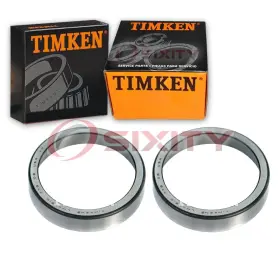 Sx-6817 Timken 2 Pc Front Transfer Case Output Shaft Races For 1989-1990 Pontiac Pu