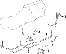 32907-60280 Toyota Genuine Tube Assembly