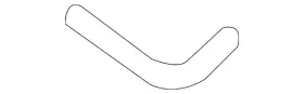 90445-17103 Toyota Genuine Outlet Hose