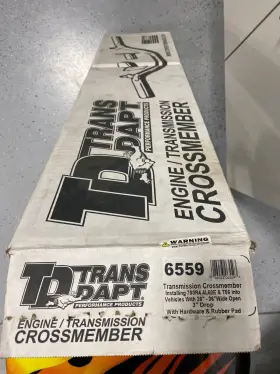 6559 Trans Dapt Performance New Never Used Trans-dapt Crossmembers