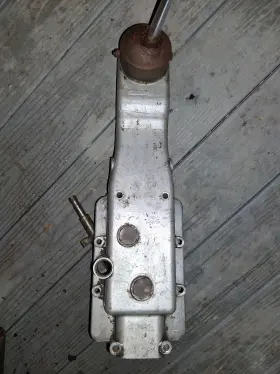 301768 Triumph Tr2 Tr3 Gearbox Top Cover Assembly With Forks An Shifter Shaft