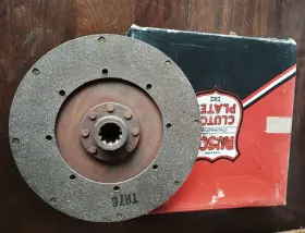 Tr-76 Vintage Rusco Clutch Disc Plate 1927 1929 1931 30s 20s Studebaker Reo Ruxton Jordan 9 3/4 Inch