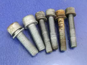 3d0399151am Volkswagen Bentley Continental 6hp26a Vw Phaeton Left Transmission Mount Bolts Set Oem