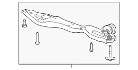 7b0-199-313-j Volkswagen Genuine Lower Support