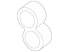 893-117-211-a Volkswagen Genuine Protect Tube