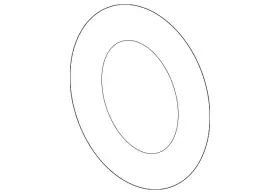 31437023 Volvo Genuine Trans Cooler Gasket