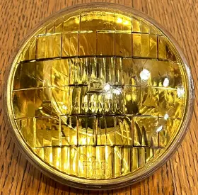 4012a Westinghouse Vintage 6v Amber Fog Lamp Light #a34