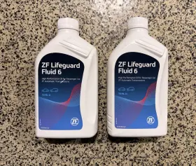 S671090255 Zf Atf Lifeguard 6 Automatic Transmission Fluid Zf001169 / S671 090 255 Lot Of 2