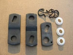 1967 1968 Camaro Nova Firebird Hurst Shift Rod Linkage Levers Muncie Used. Price: $125.00.