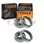 2 Pc Timken Front Outer Wheel Bearing And Race Sets For 1989-1991 Maserati Wr New. Price: $29.68.