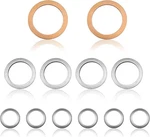 12PCS Differential Transfer Case Crush Washer Gasket Kit Compatible With... New. Price: $10.69.