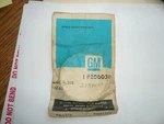 1967 - 1971 Chevy Gmc Truck Transmission Oil Seal Nos P/n 2060510 GR.4.318 New. Price: $12.93.