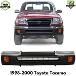 Front Bumper Textured & Turn Signal Lamps Kit For 1998-2000 Toyota Tacoma New. Price: $212.00.