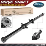 Rear Driveshaft Prop Assembly For Toyota Highlander 2014-2019 V6 3.5L Awd New. Price: $342.99.
