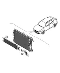 Genuine Mopar Oil Cooler Pressure And Return Hose Tube 68618666AA New. Price: $137.20.