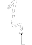 Genuine Volkswagen Return Line 5N0-317-825-C New. Price: $174.49.