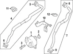 Genuine Mazda Outlet Hose FZ27-19-9LY New. Price: $142.58.