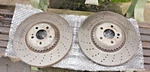 Set Front Left Right Disc Brake Rotor Oem 2224215100 Mercedes S560 W222 2014-20 Used. Price: $176.00.