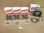 2000-2010 Ford F250 F350 Spicer Rear Driveshaft U Joint & Carrier Bearing Kit New. Price: $148.79.