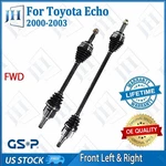 Oe Front Pair Left Right Cv Axle Shaft Set For 2000-03 Toyota Echo L4 1.5L Fwd New. Price: $194.64.