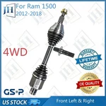 Oe Pair Front Cv Axle Joint Shaft For 2012-2018 Ram 1500 3.7L V6 4WD New. Price: $151.32.