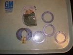 Nos Gm 1958-65 Chevrolet Pontiac Transmission Thrust Washers 3845836 QTY.7 New. Price: $30.00.