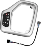 Transmission Shifter Bezel Upgrade With Harness Jeep Cherokee 2014-2018 Silver New. Price: $40.78.