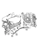 Genuine Mopar Oil Cooler Tube 52079783AB New. Price: $109.92.