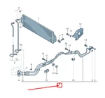 New Audi Q7 4L Engine Oil Pressure Line 7L6317801F. Price: $791.03.