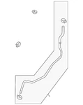 Genuine Nissan Oil Cooler Tube 21633-3AB3A New. Price: $49.15.